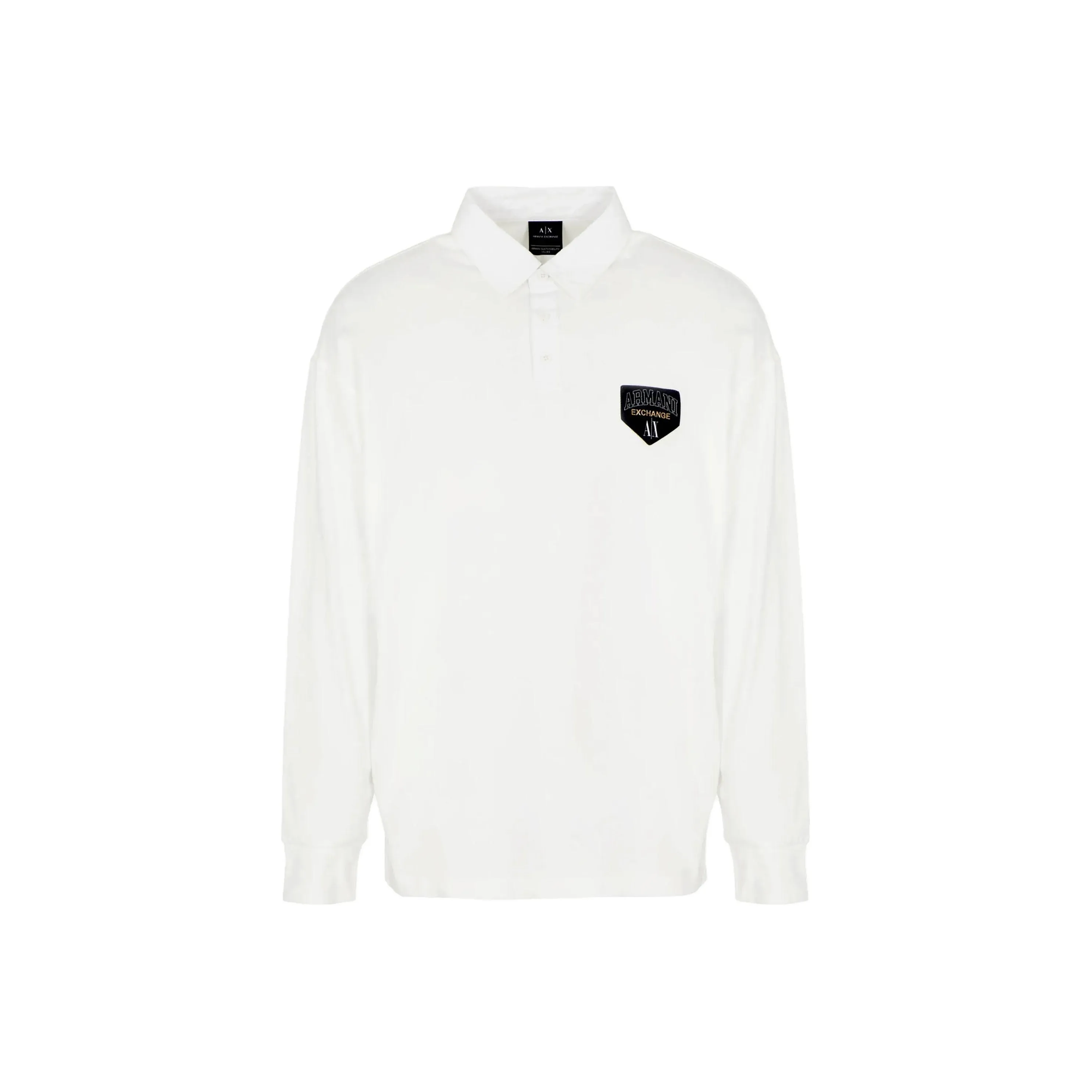 ARMANI EXCHANGE Polo Shirts Men's White