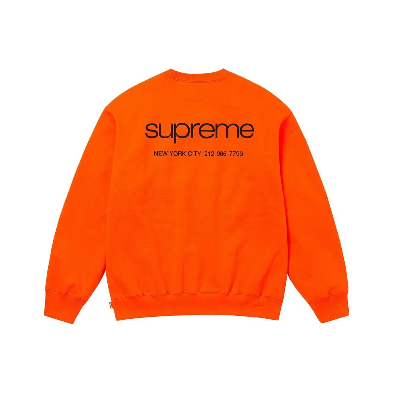 Supreme FW23 Осенне-зимняя коллекция WEEK10 NYC CREWNECK Свитшот Унисекс