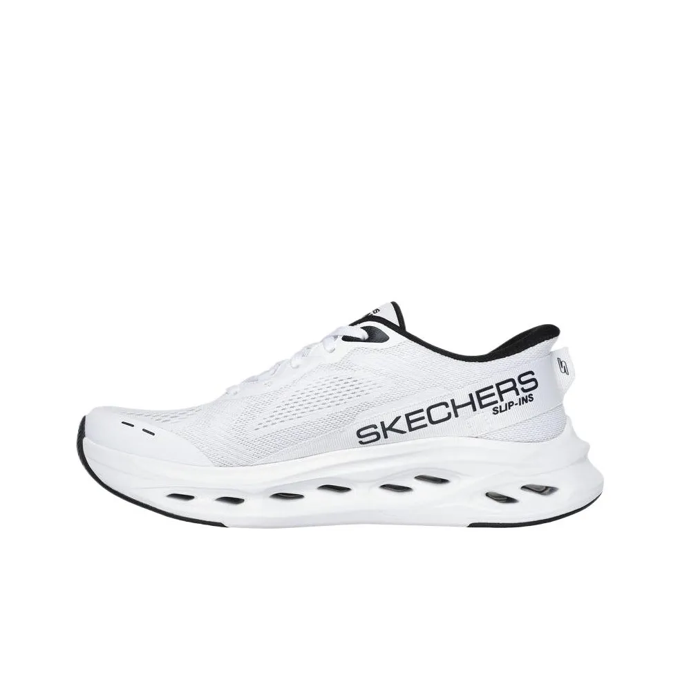Skechers Max Cushioning Легкий Низкий Топ Повседневная Обувь Мужская Белая