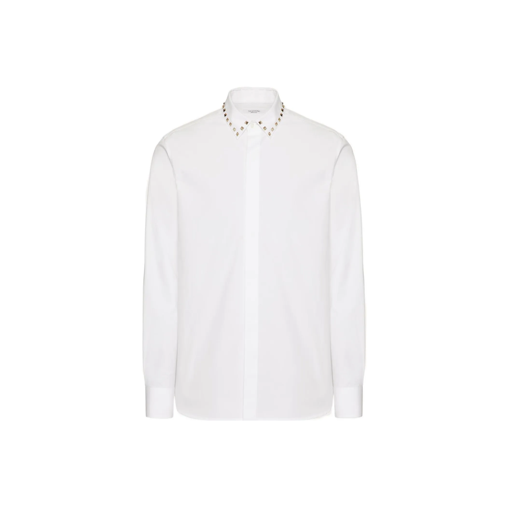 Valentino Stud Detailed Button Up Shirt