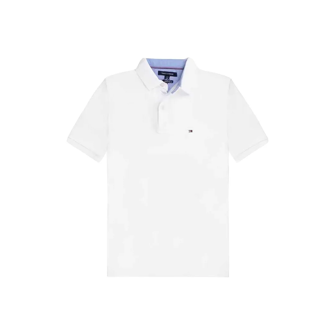 Tommy Hilfiger Polo Мужское Белое