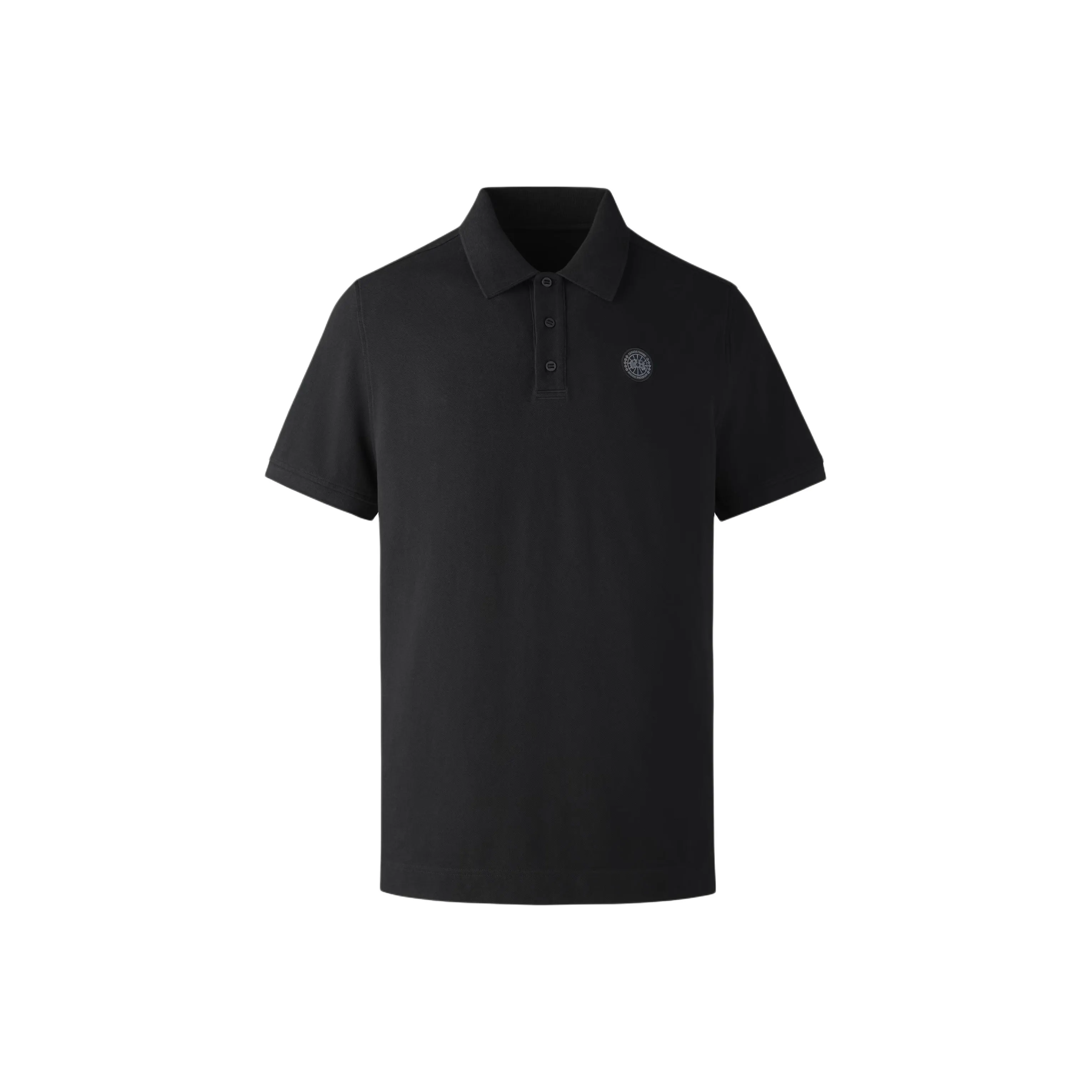 Canada Goose Поло Мужское Черное