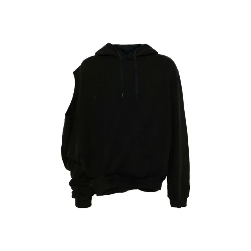 Doublet Черный Мужские Свитшоты