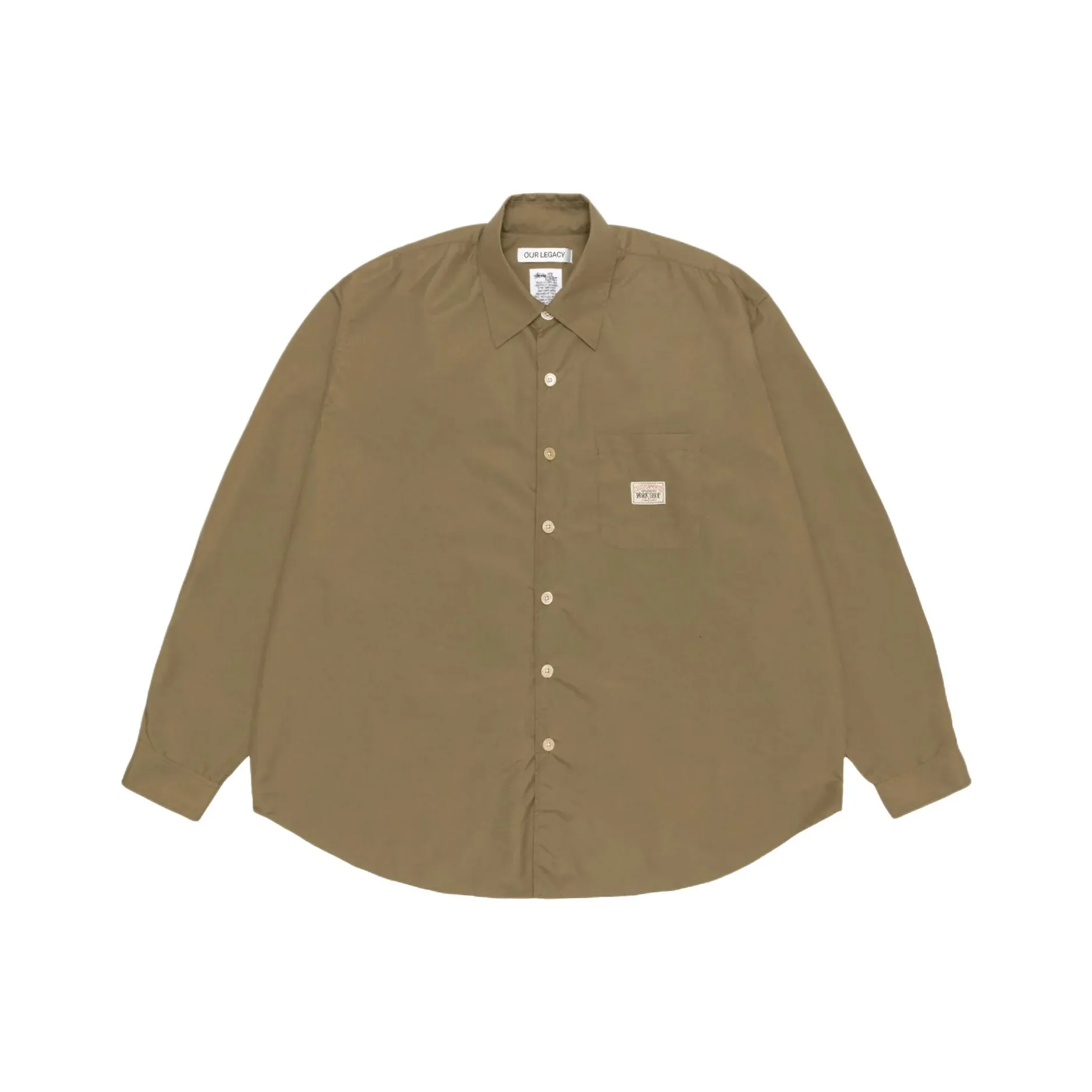 Stussy X Our Legacy Work Shop Borrowed Shirt