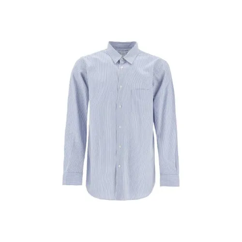 COMME DES GARCONS SHIRT Синяя Мужская Рубашка