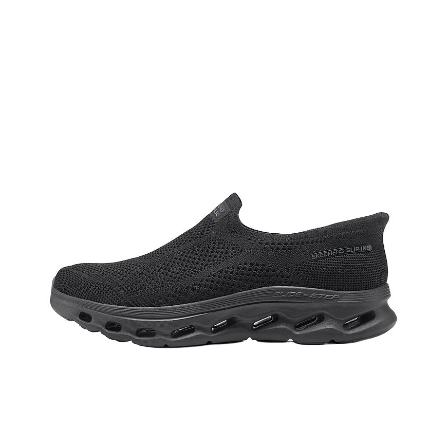 Skechers MEN'S GO WALK Низкий топ Повседневная обувь Мужская Черная