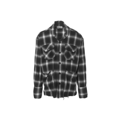 GREG LAUREN Черная Мужская Рубашка