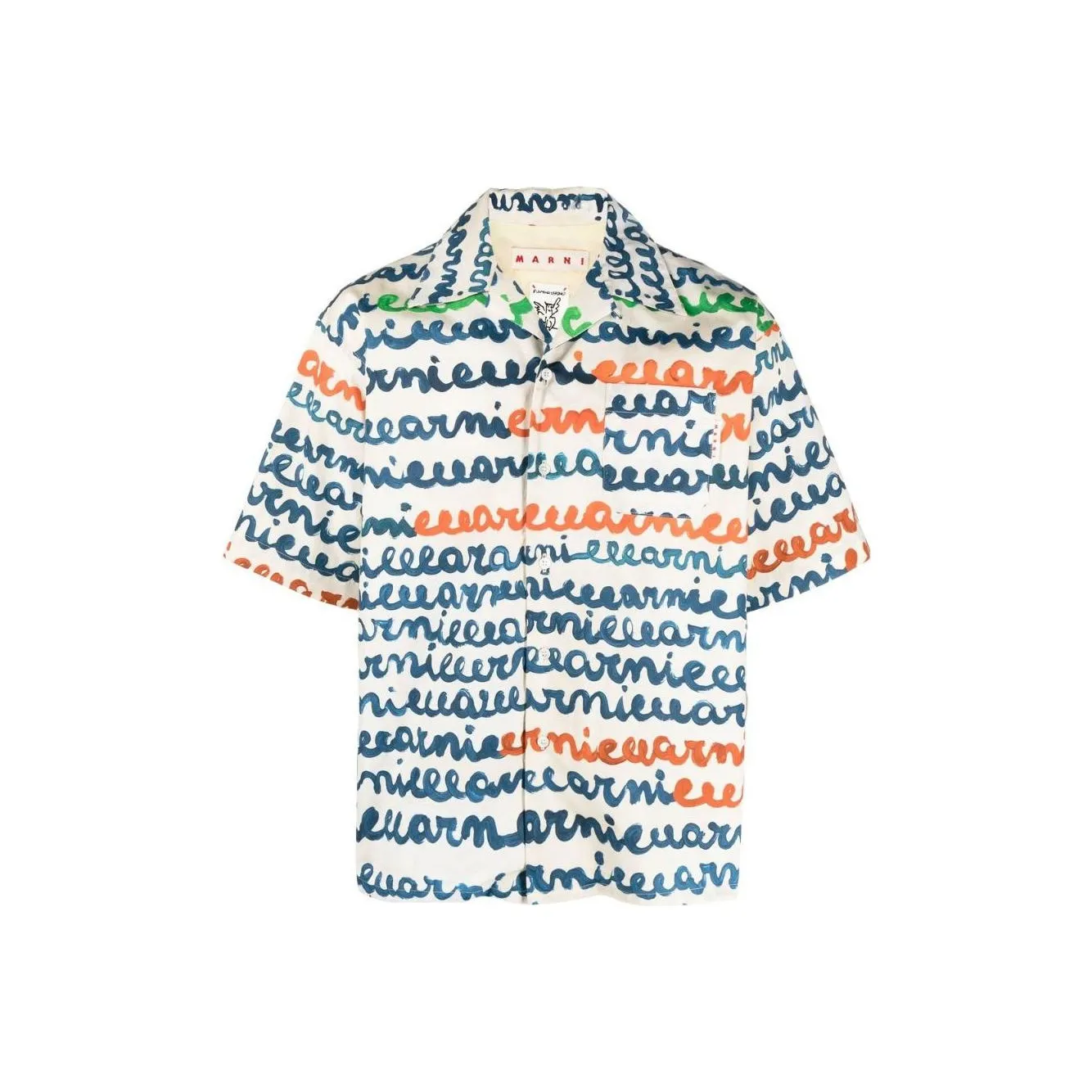 MARNI Stripe Bowling Shirt