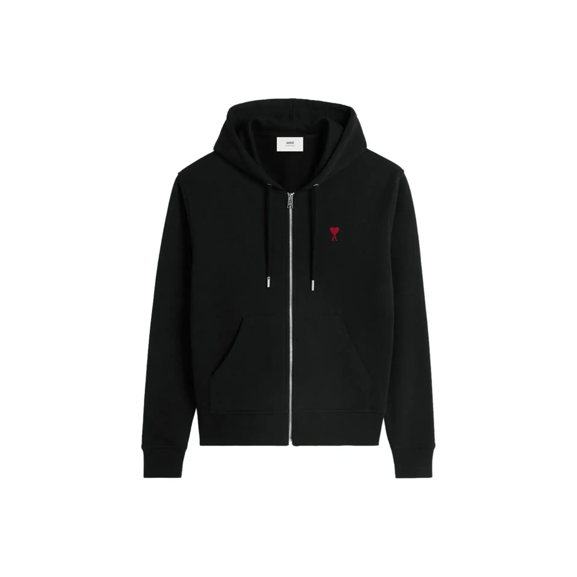 distressed detail hoodie Nero