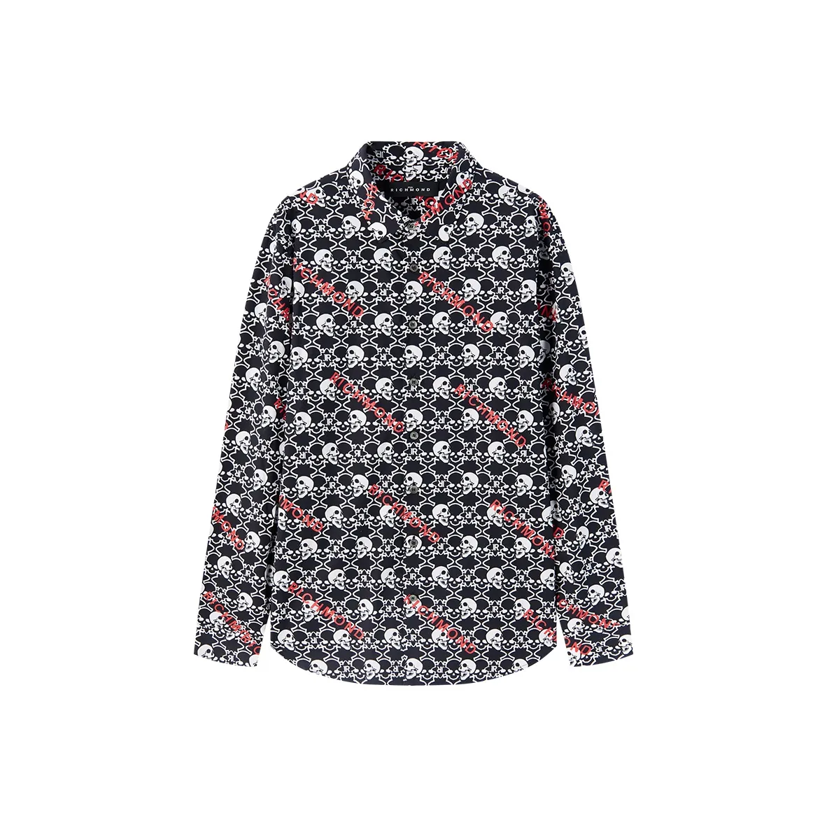 JOHN RICHMOND Мужские черные рубашки
