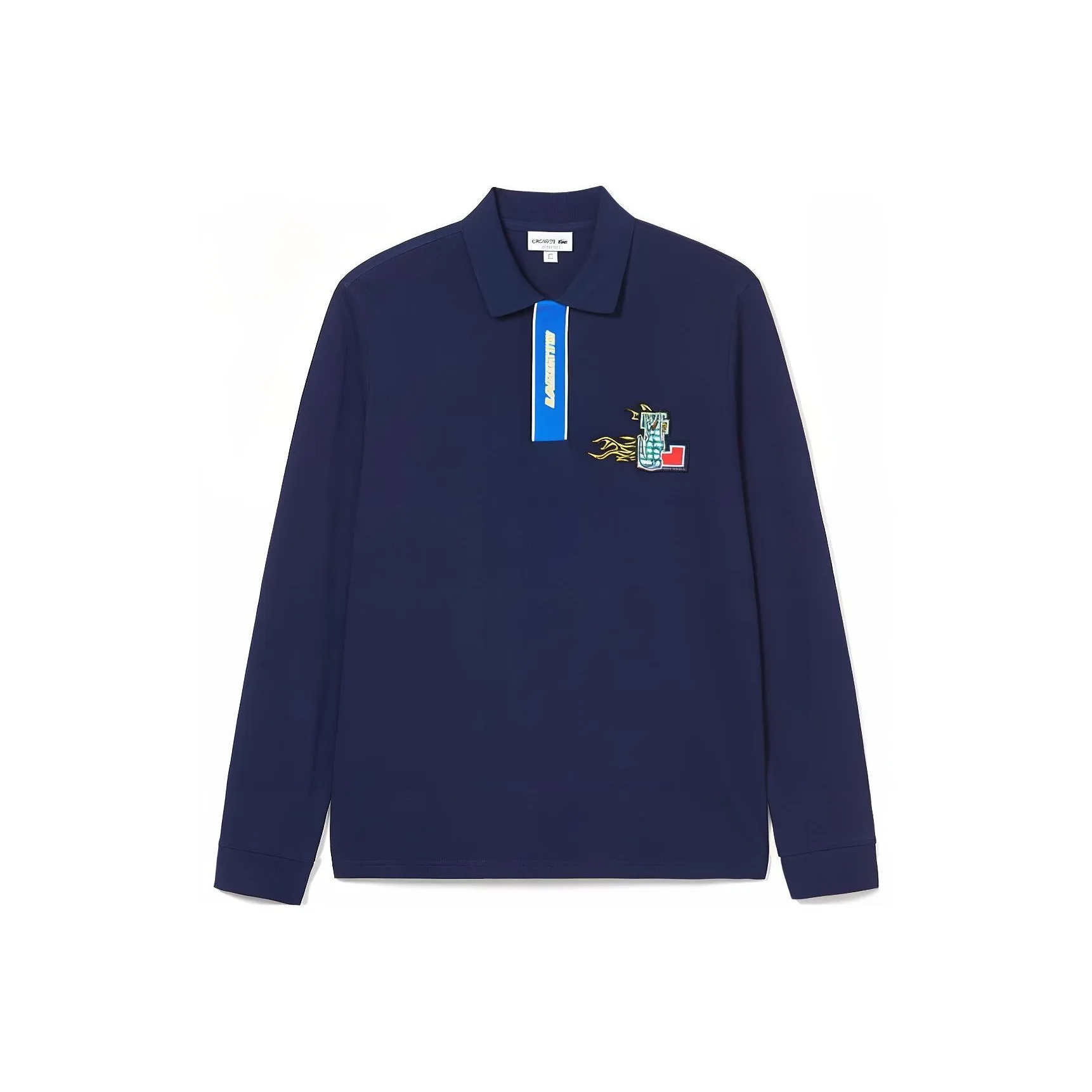 LACOSTE Holiday Series Темно-синяя Мужская Поло