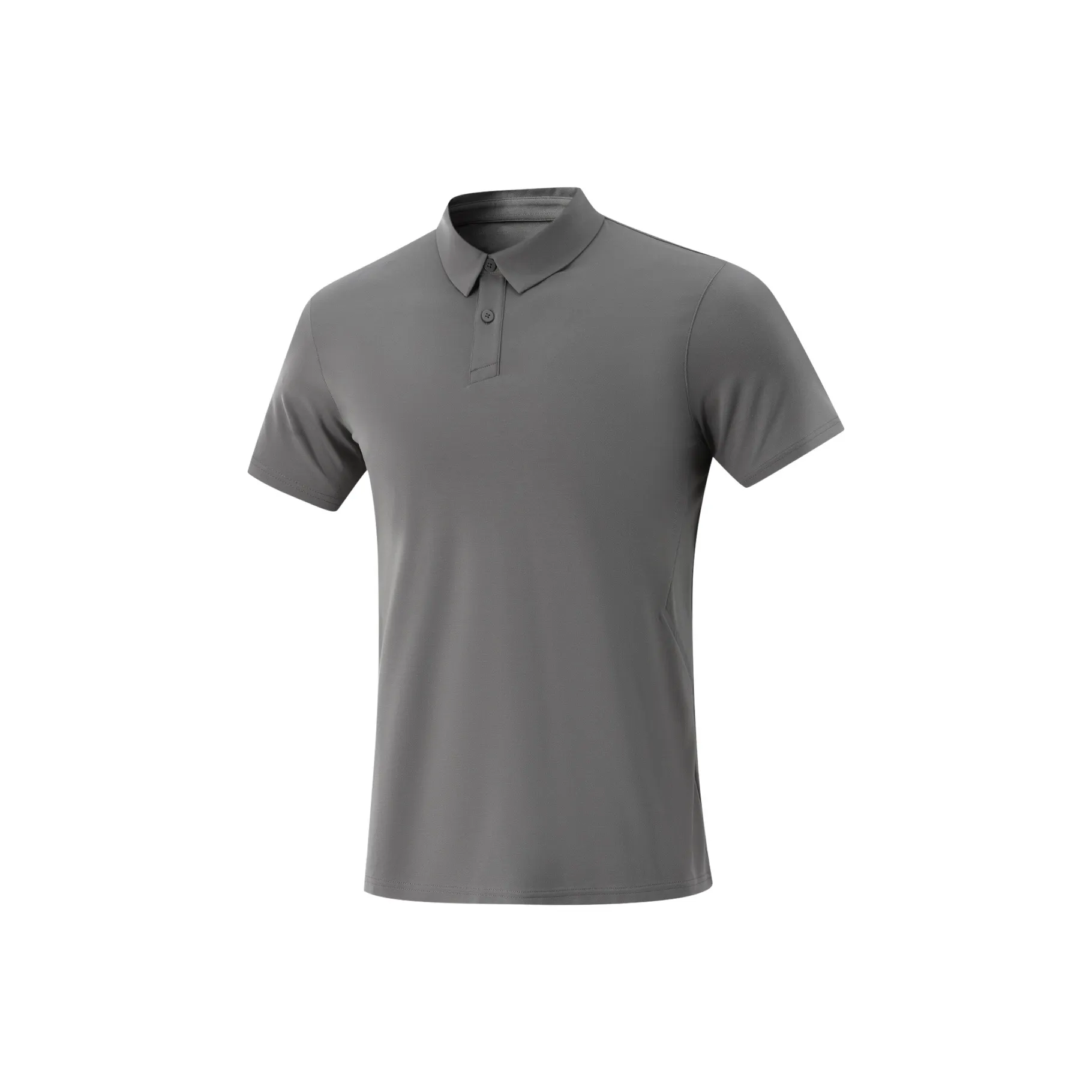 LiNing Fitness Series Polo Shirt Men's Asphalt Gray