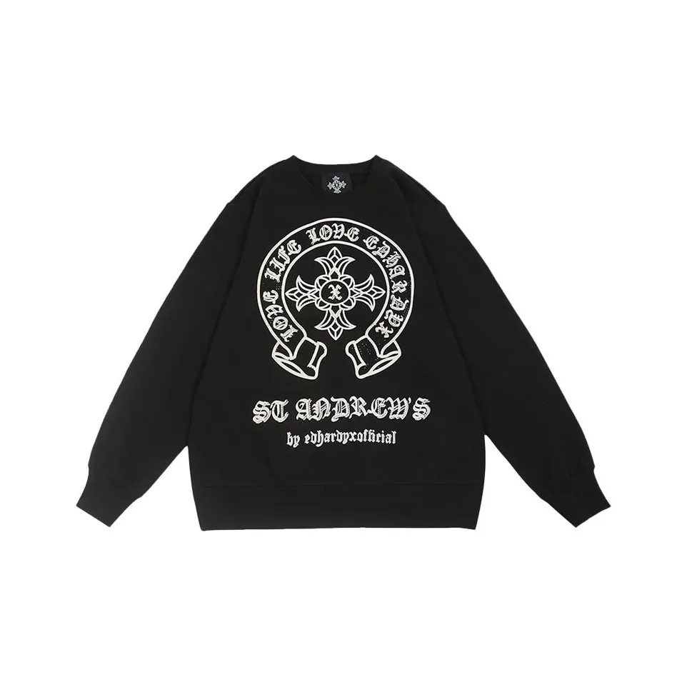 ED HARDY X Sweatshirt Unisex Black