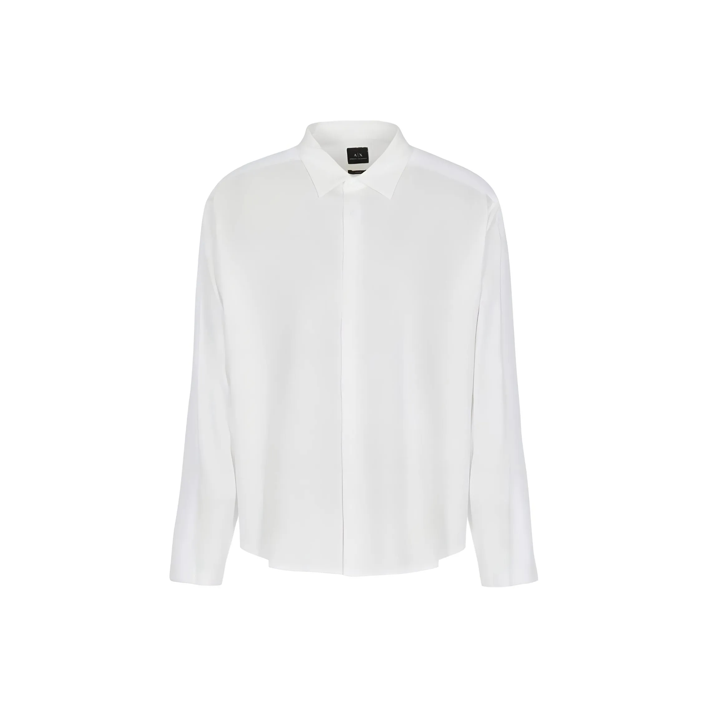 ARMANI EXCHANGEAE SS24 Рубашка Мужская Белая
