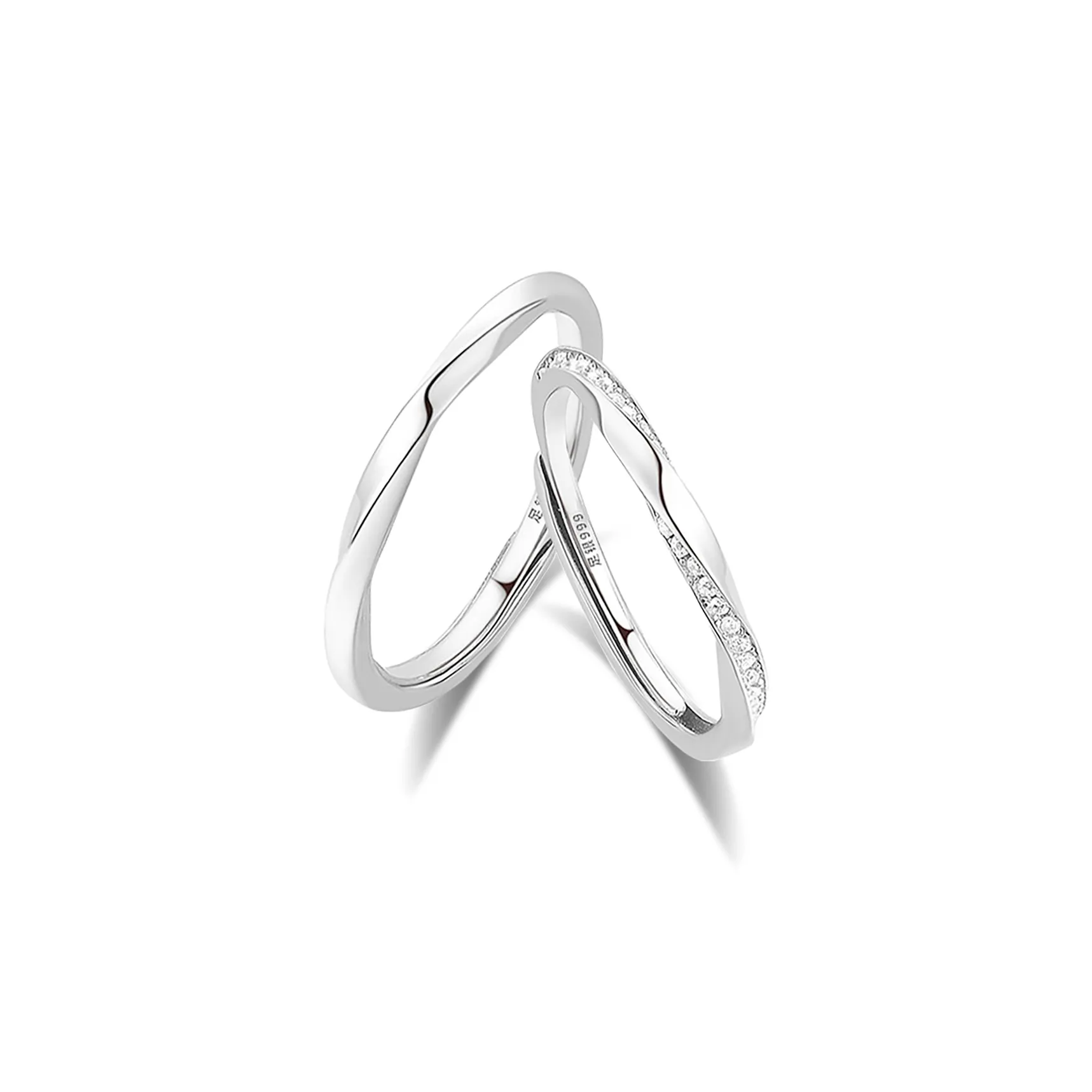 Zocai Colored Gemstone Rings Unisex