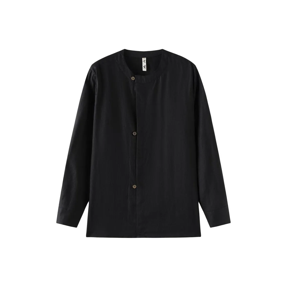 XUANSHENG Черные Мужские Рубашки