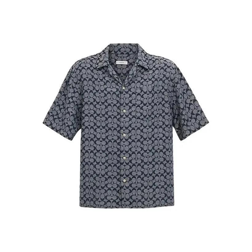 COACH Shirts Men's Blue