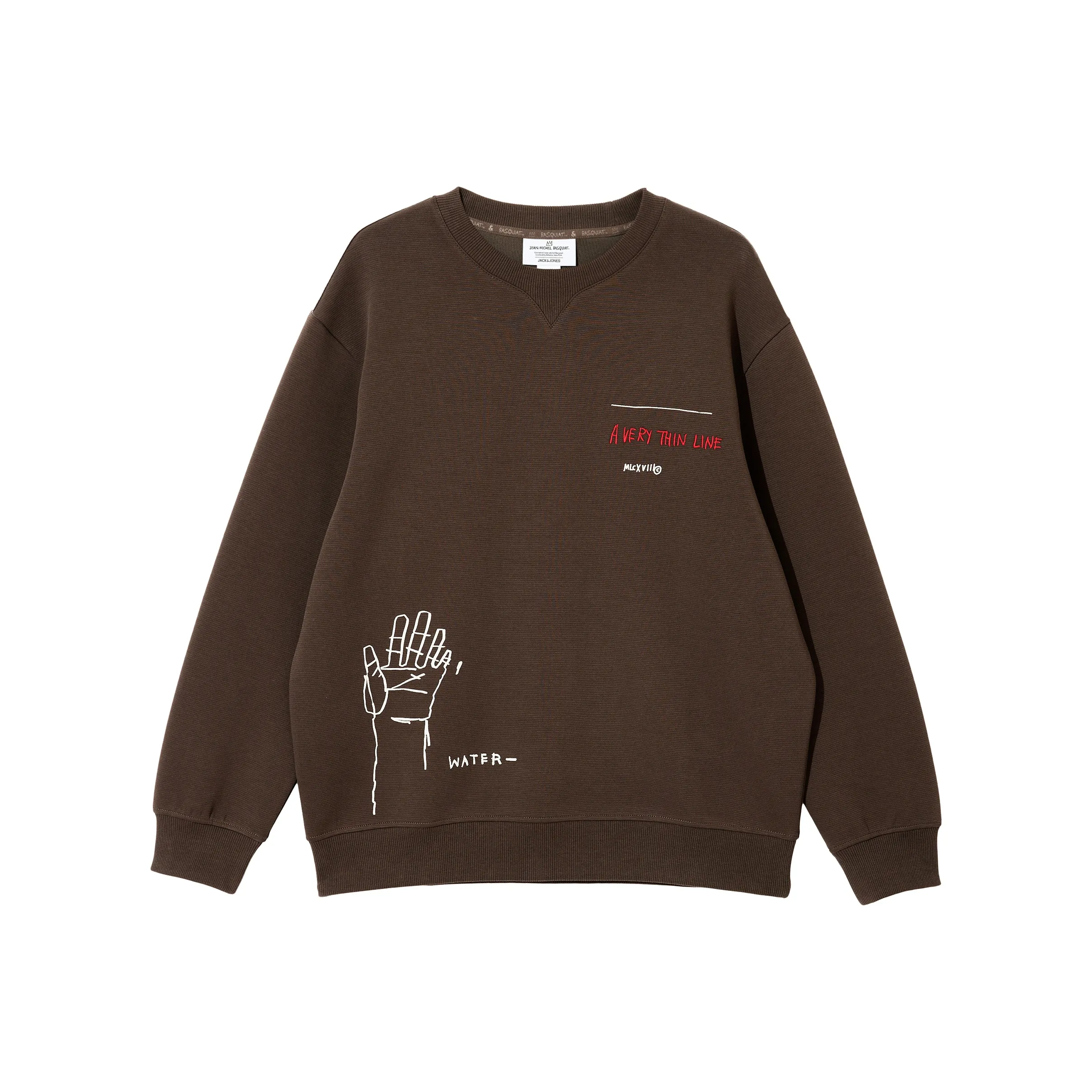 JACK JONES· x Jean Michel Basquiat Sweatshirt Men's