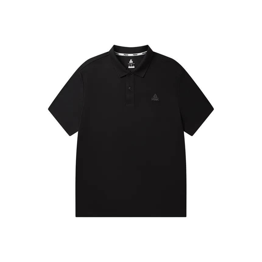 PEAK Мужская черная поло