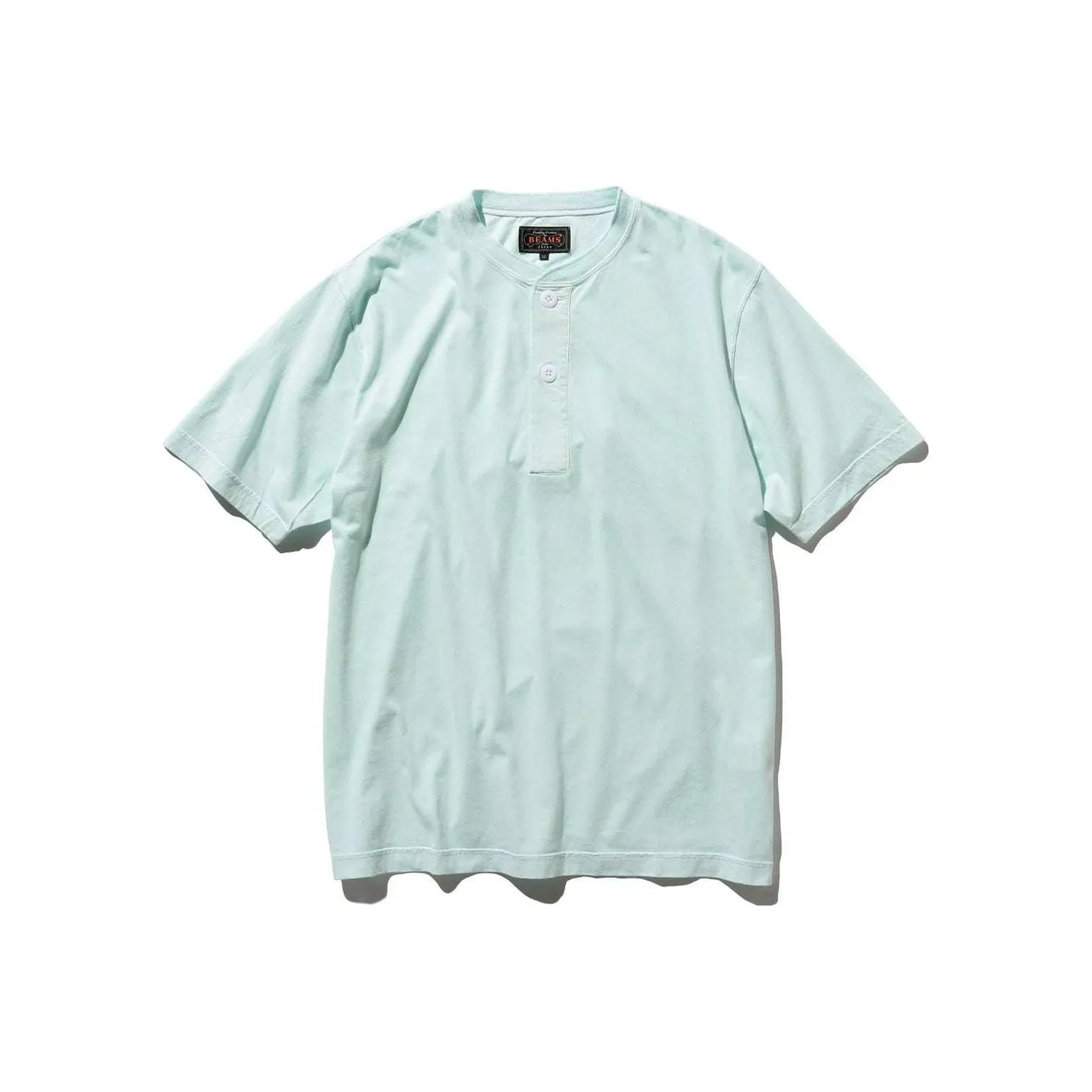 Beams Henley neck T shirt