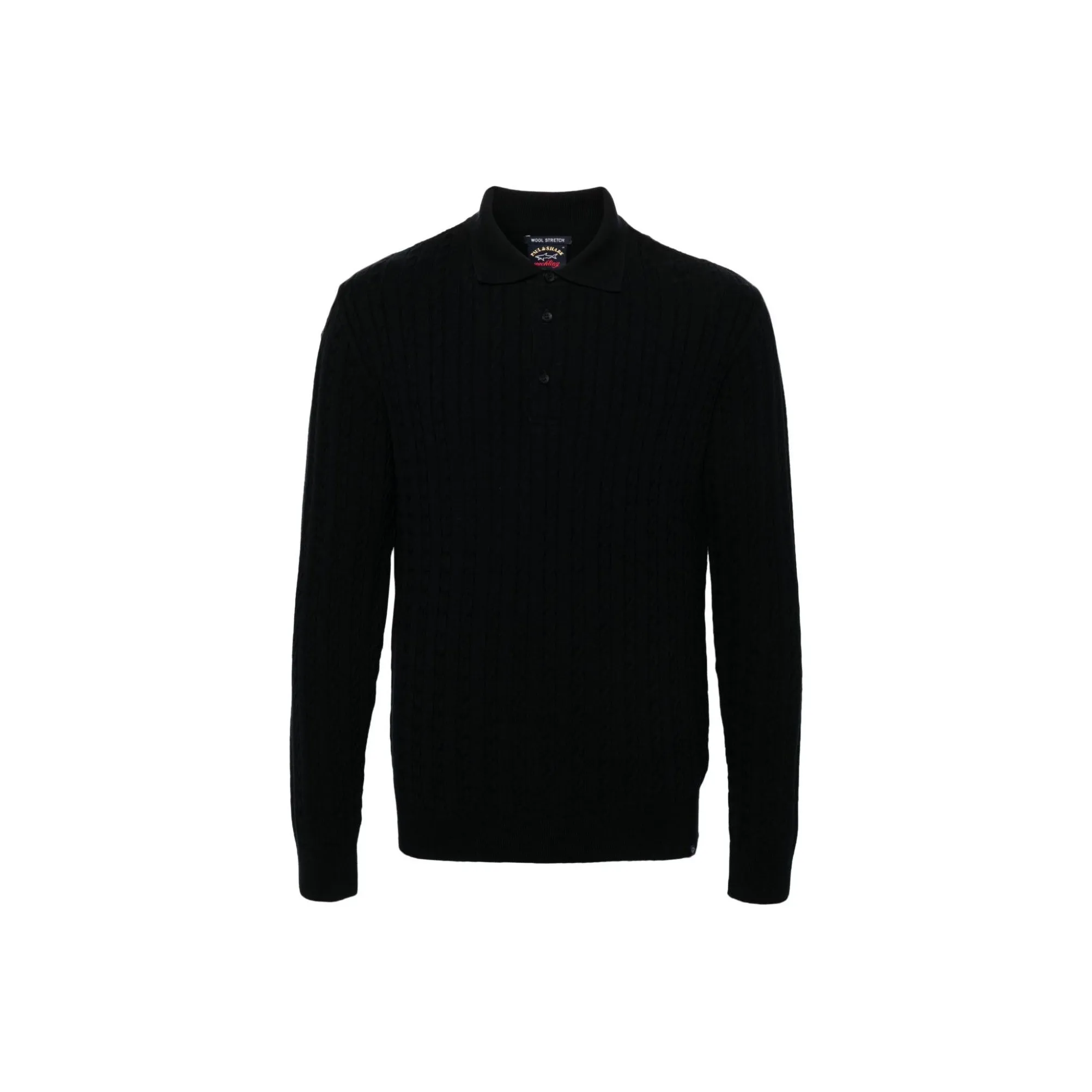 Paul & Shark Cable knit Polo Shirt