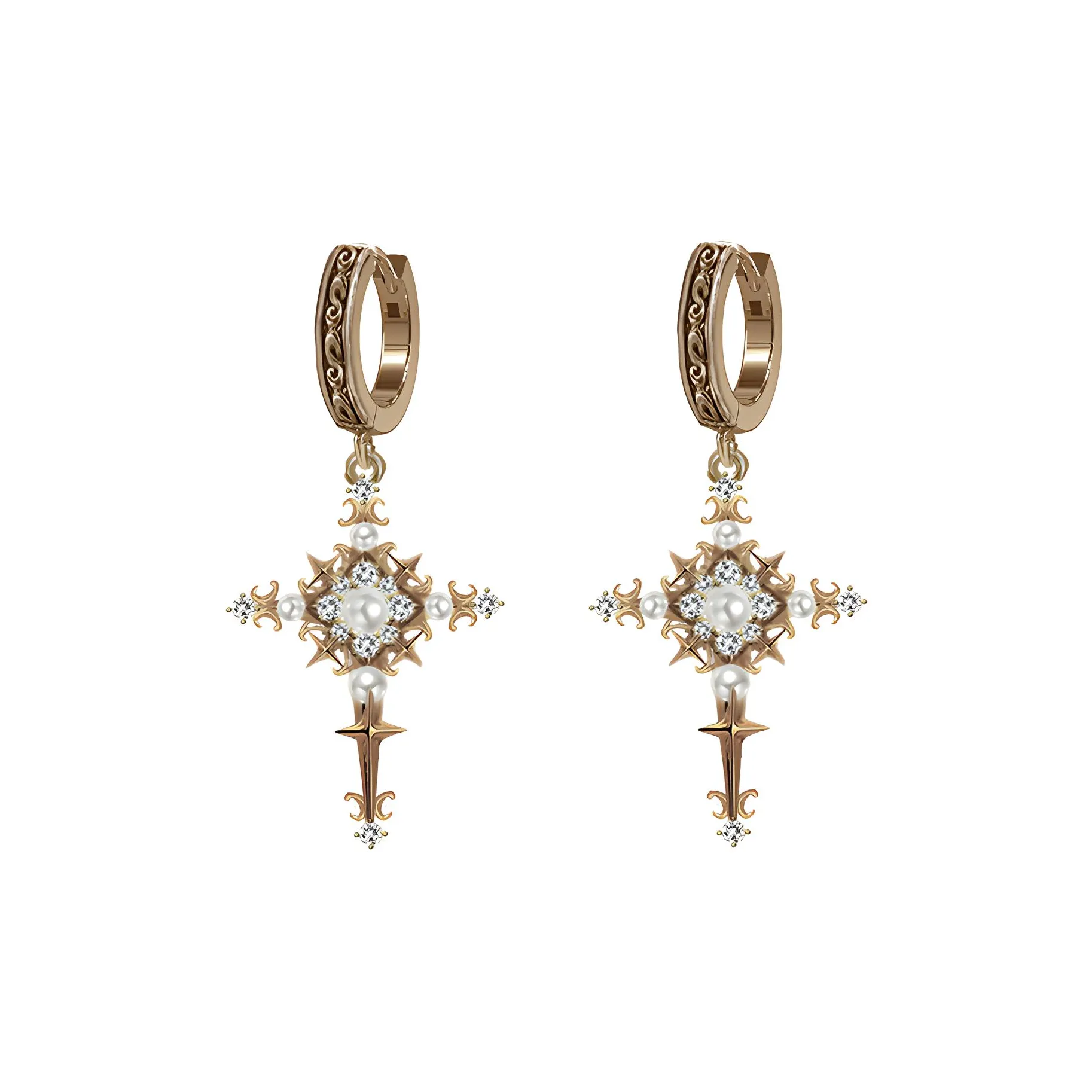 masw Стиль Майярд AUTUMN Зимний Эксклюзивный Улучшенный Сенсорный Серьги-кольца Женские