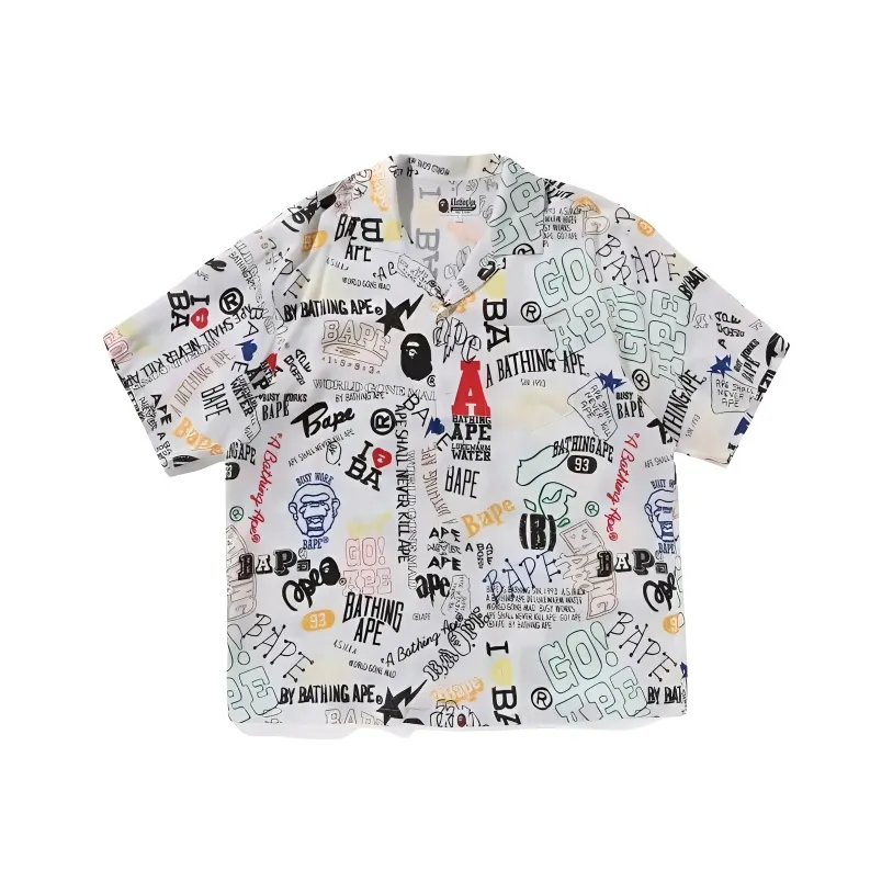 A BATHING APE SS24 Мужские рубашки