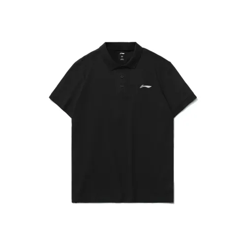 LINING Черный Мужское Поло