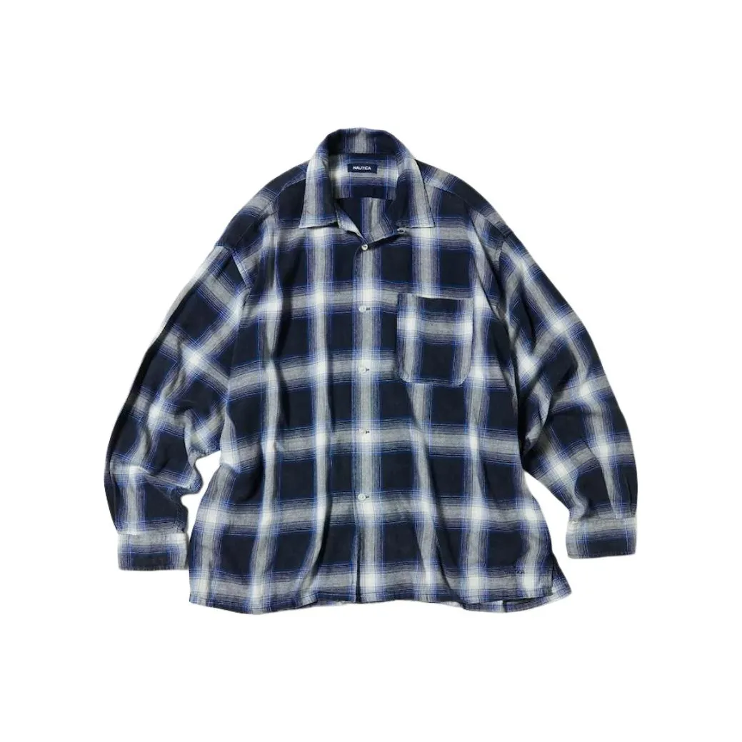NAUTICA Shirt Men's Marine Blue