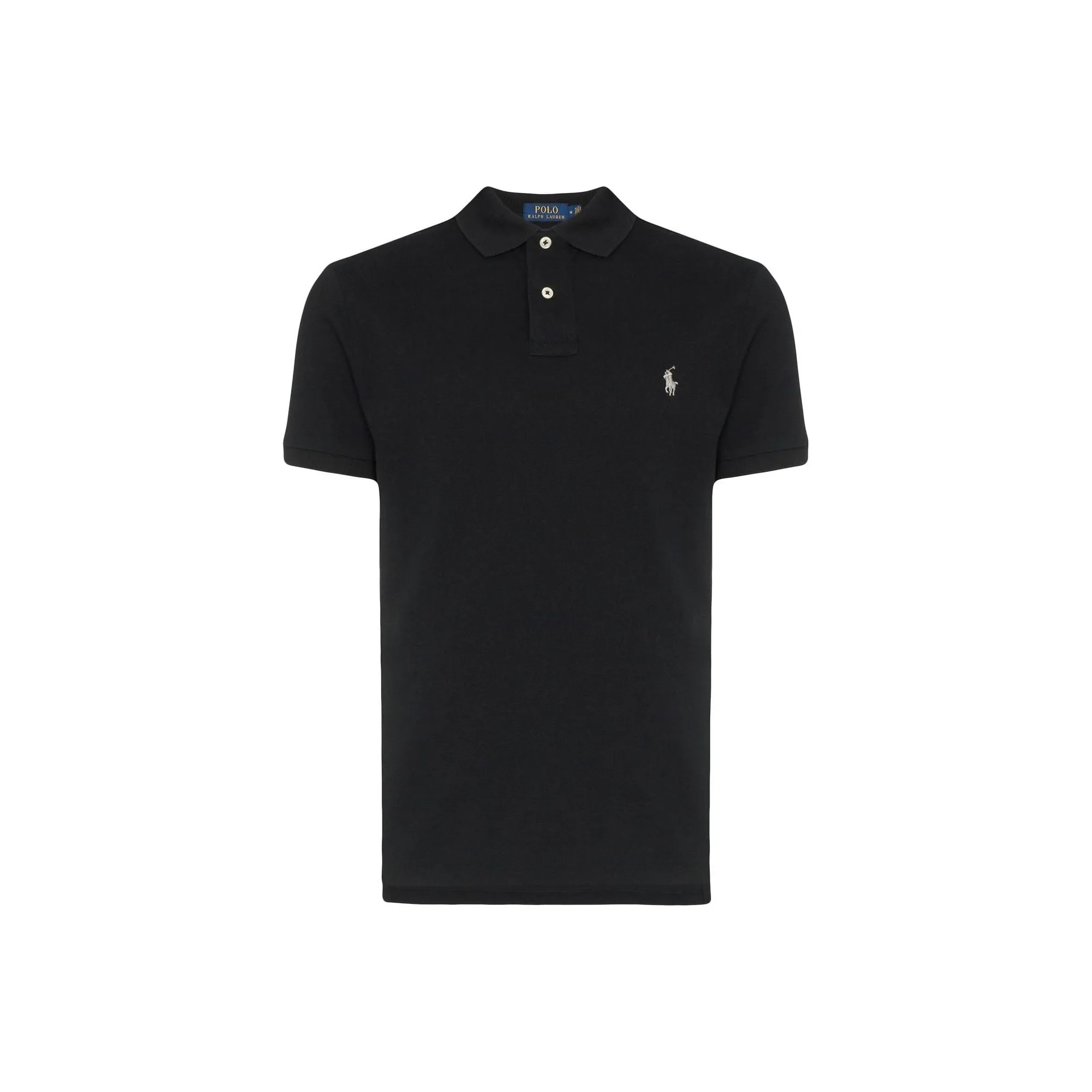 Черное мужское поло Polo Ralph Lauren