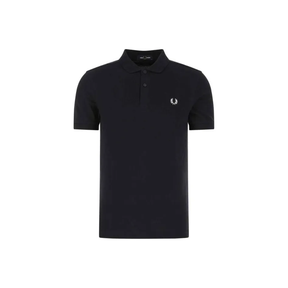 FRED PERRY Laurel Wreath Embroidered Short Sleeved Polo Shirt