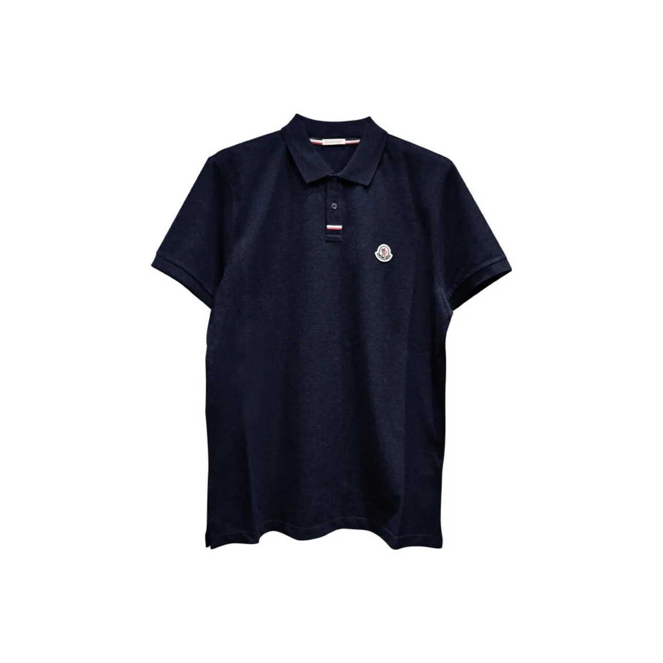 Moncler Polo Shirts Men's Navy Blue