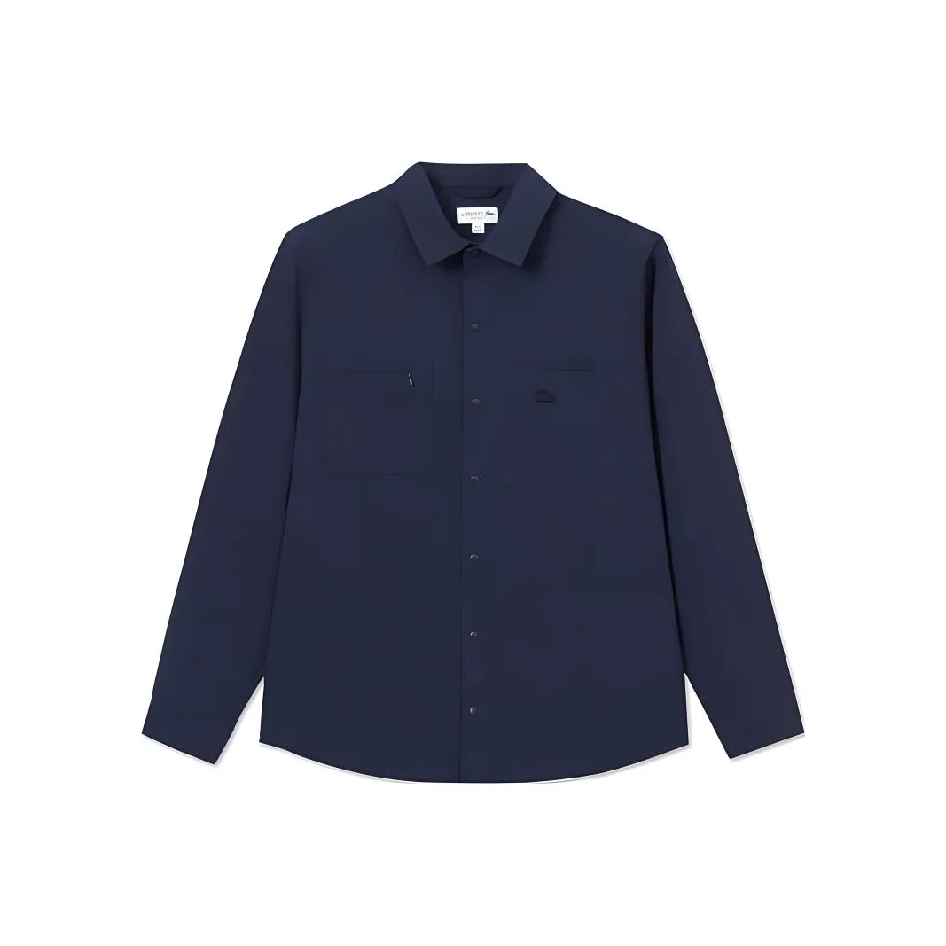 LACOSTE Collaboration Темно-синие Мужские Рубашки