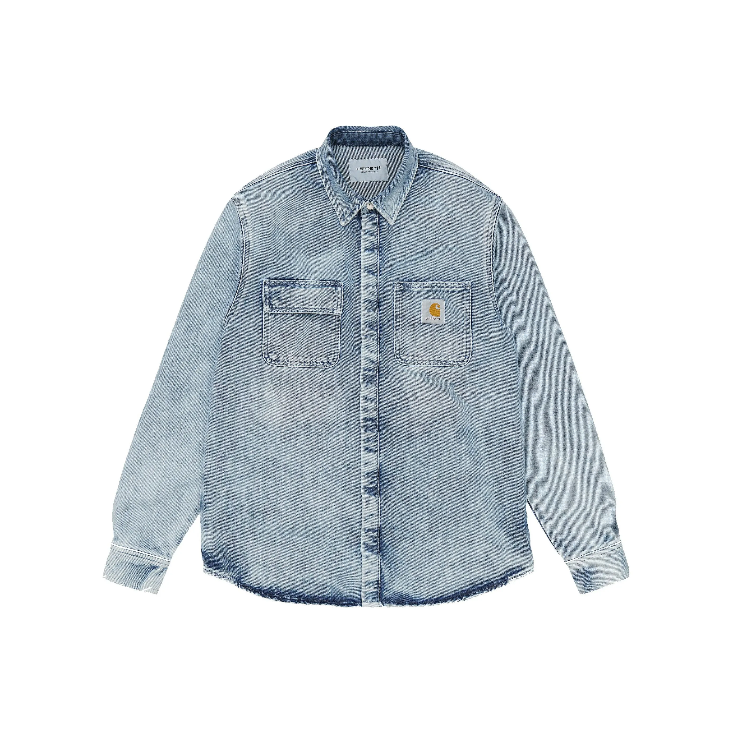 Carhartt WIP Светло-Синие Мужские Рубашки