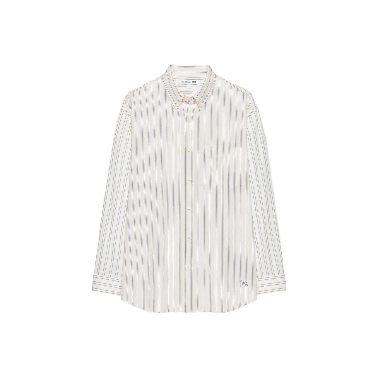 UNIQLO Jw Anderson Co Branded Series Рубашка Мужская Светлый Бежевый