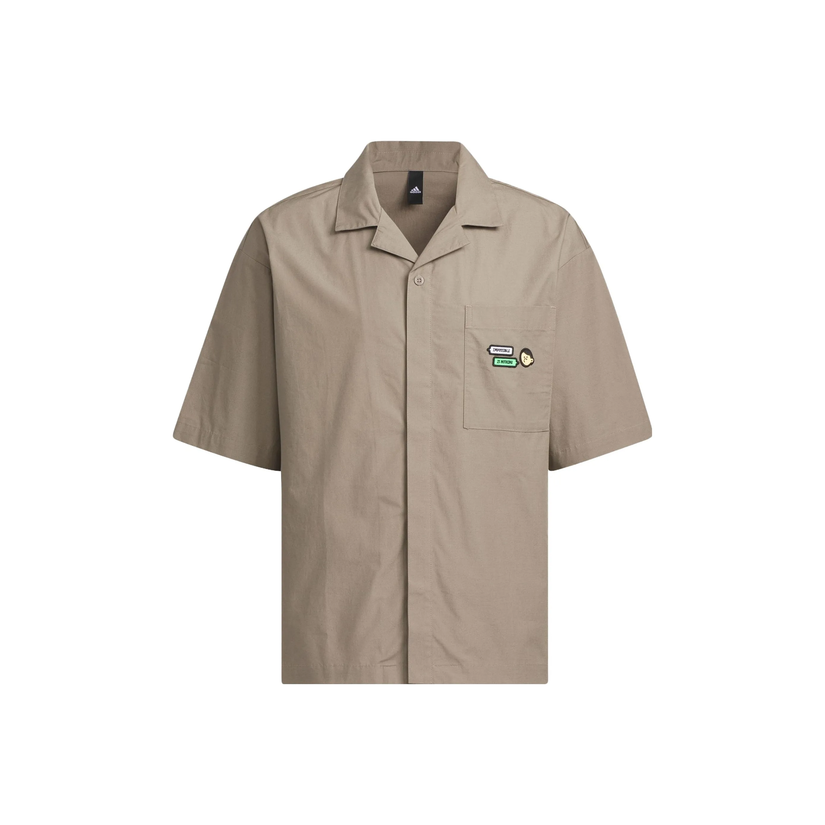 Adidas X SEEBIN Co branded SS23 Shirts Unisex Light Gray Brown