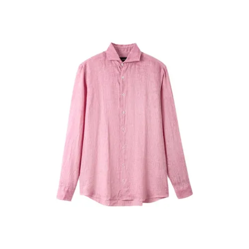 LARDINI Розовые Мужские Рубашки
