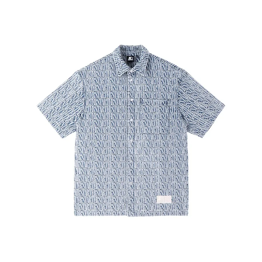 STARTER Shirt Unisex Light Denim Blue