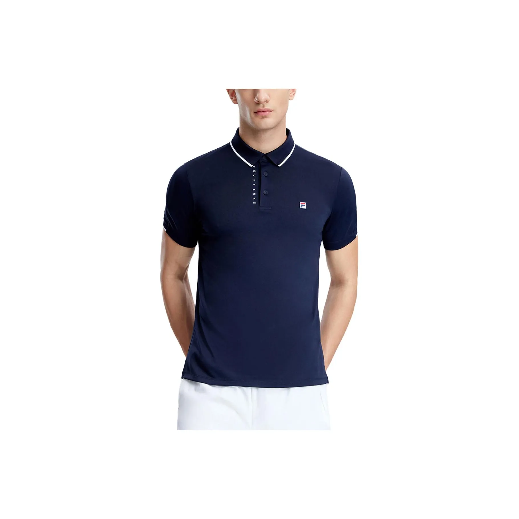 FILA Polo Shirts Men's Royal Blue