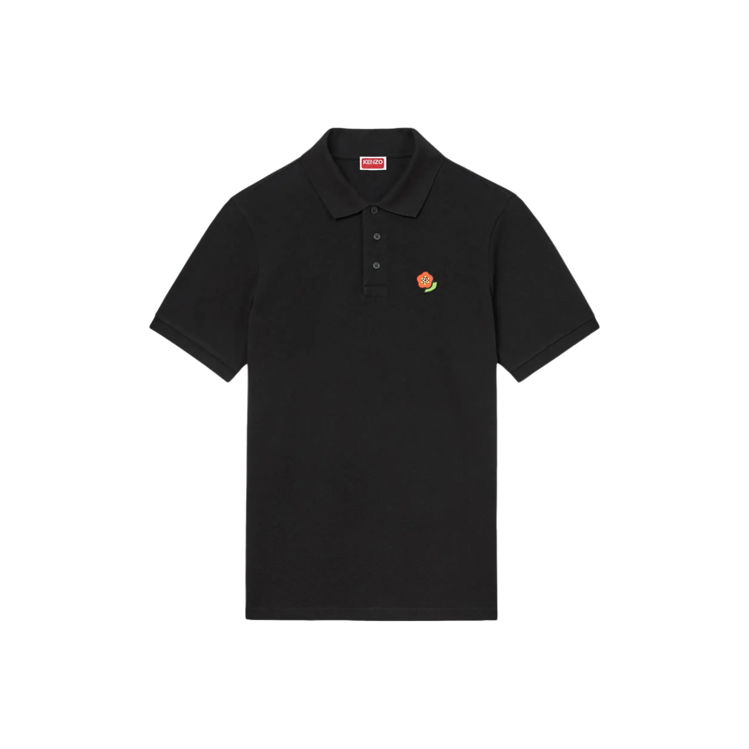 KENZO FW24 Поло Мужское Черное