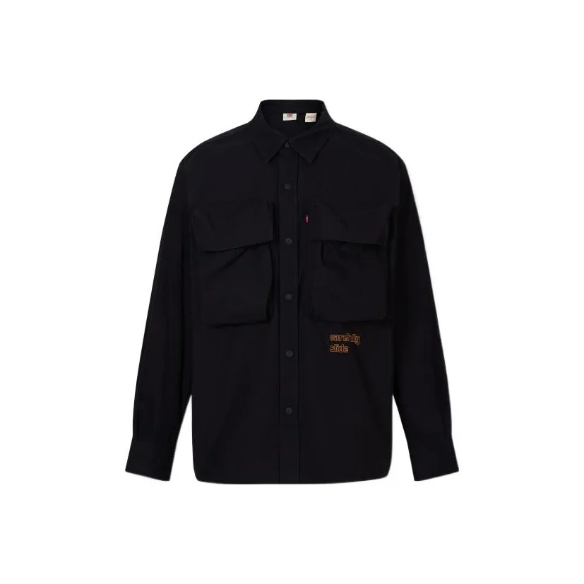 Levis Мужские Черные Рубашки