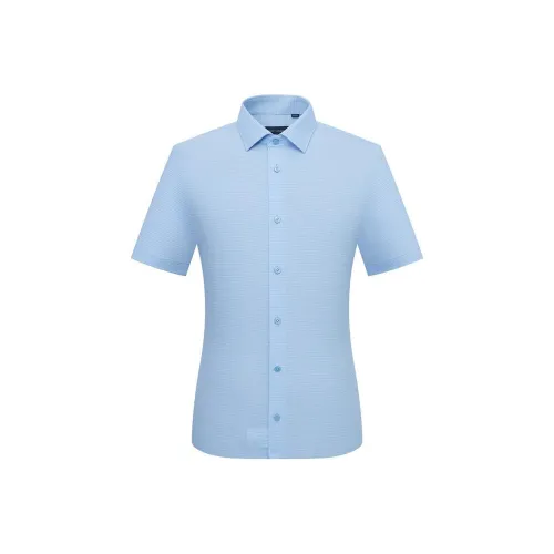 SAINT ANGELO Western Blue Мужские Рубашки
