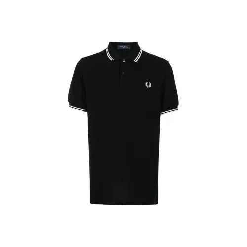FRED PERRY Черный Мужское Поло
