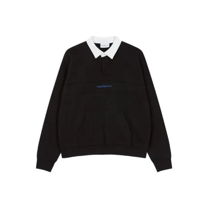 CALVIN KLEIN Polo Shirt Unisex Black