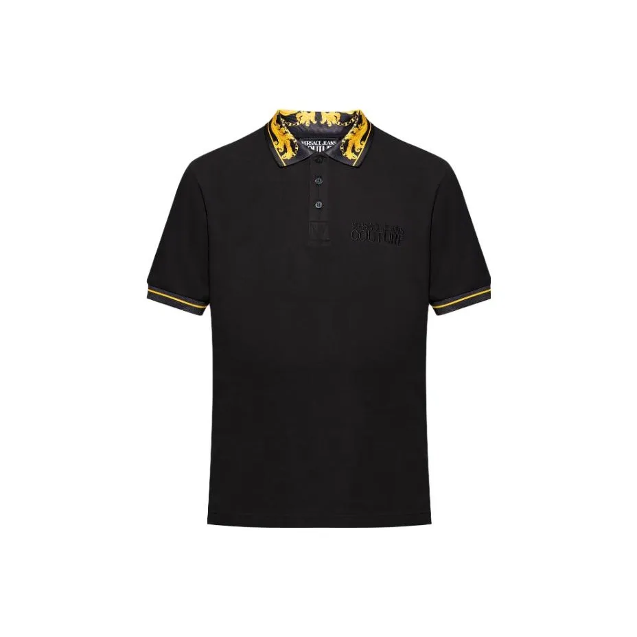 polo-shirts men pens 46 Baroque pattern polo Ylw Shirt