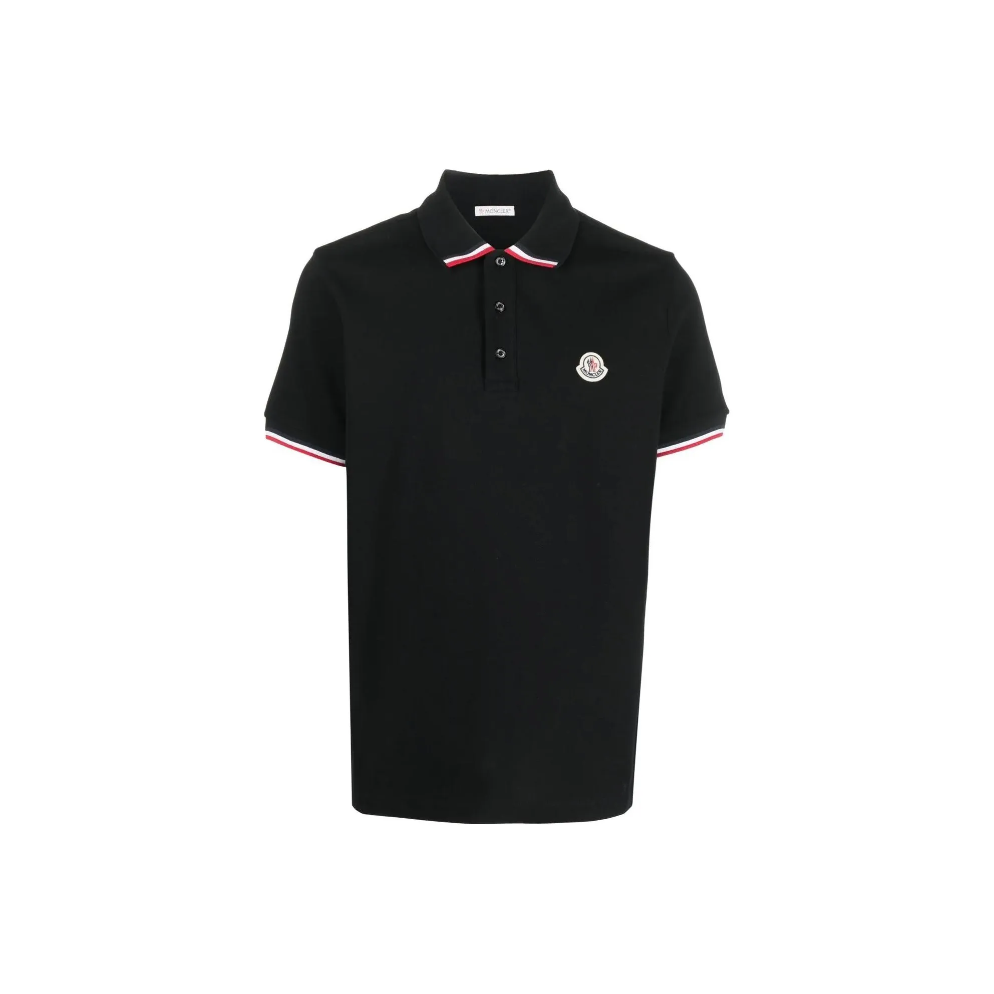 Moncler SS23 Polo Shirt Men's Black