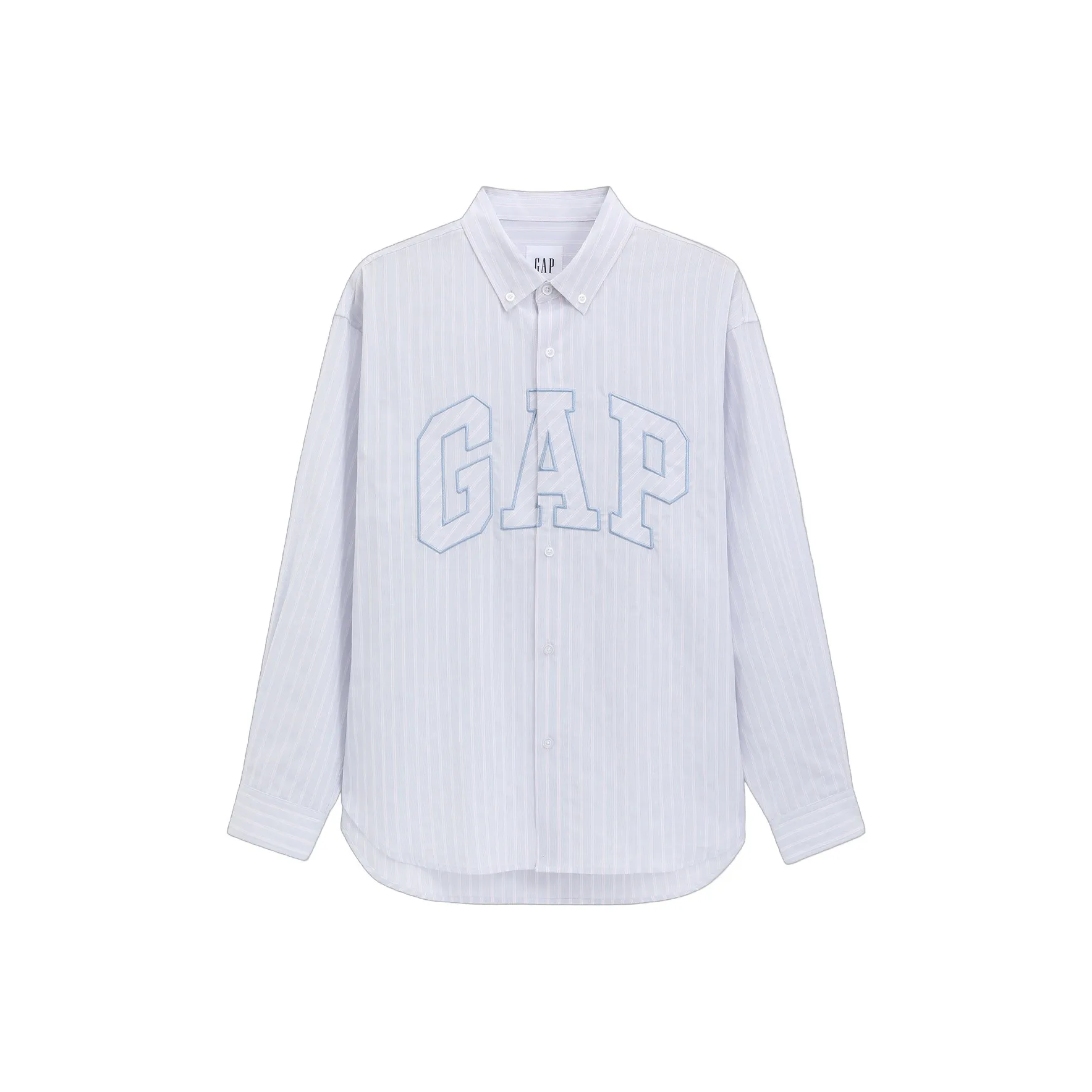 GAP Shirts Unisex Light Blue Stripes