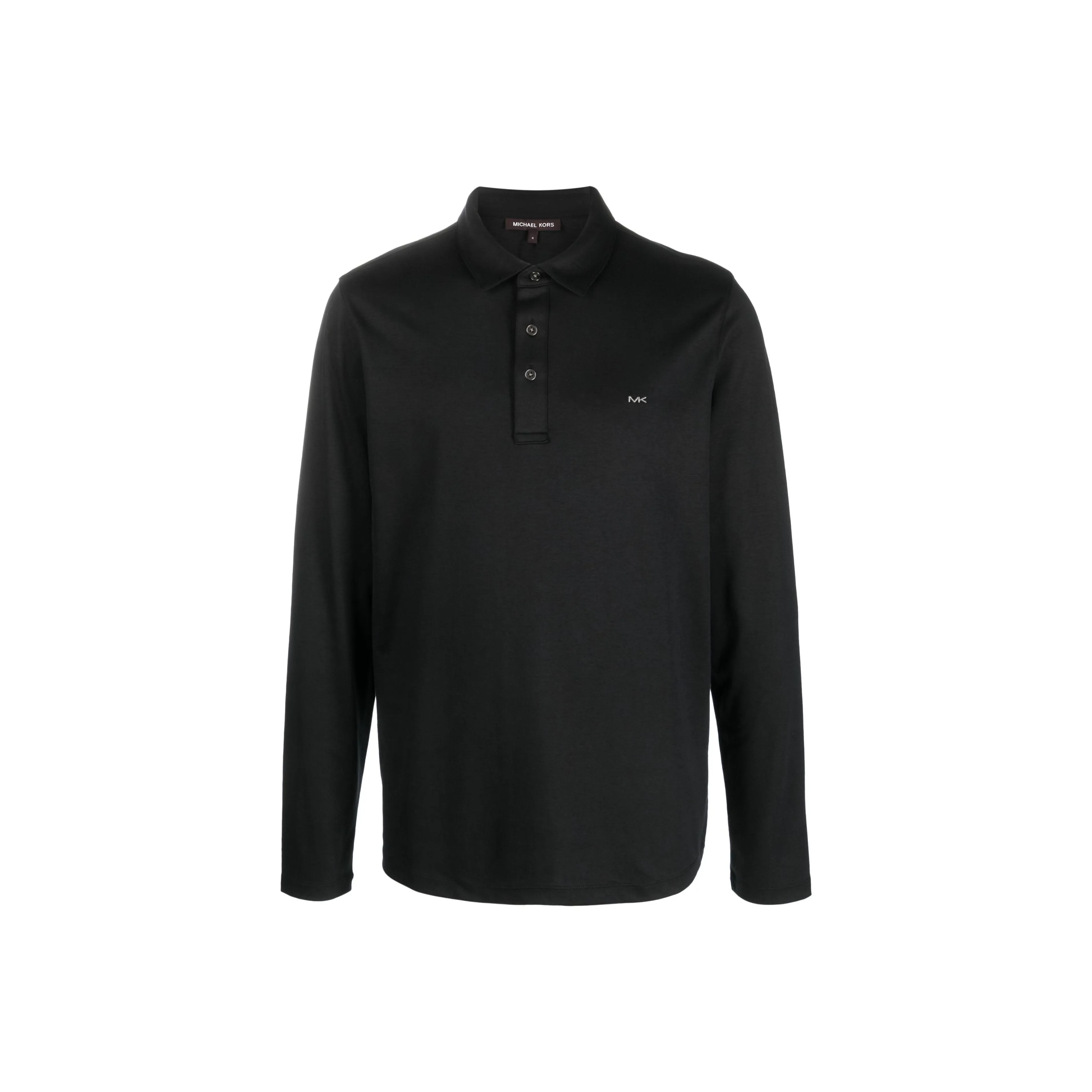 MICHAEL KORS Logo Embroidered Sleeved Polo Shirt