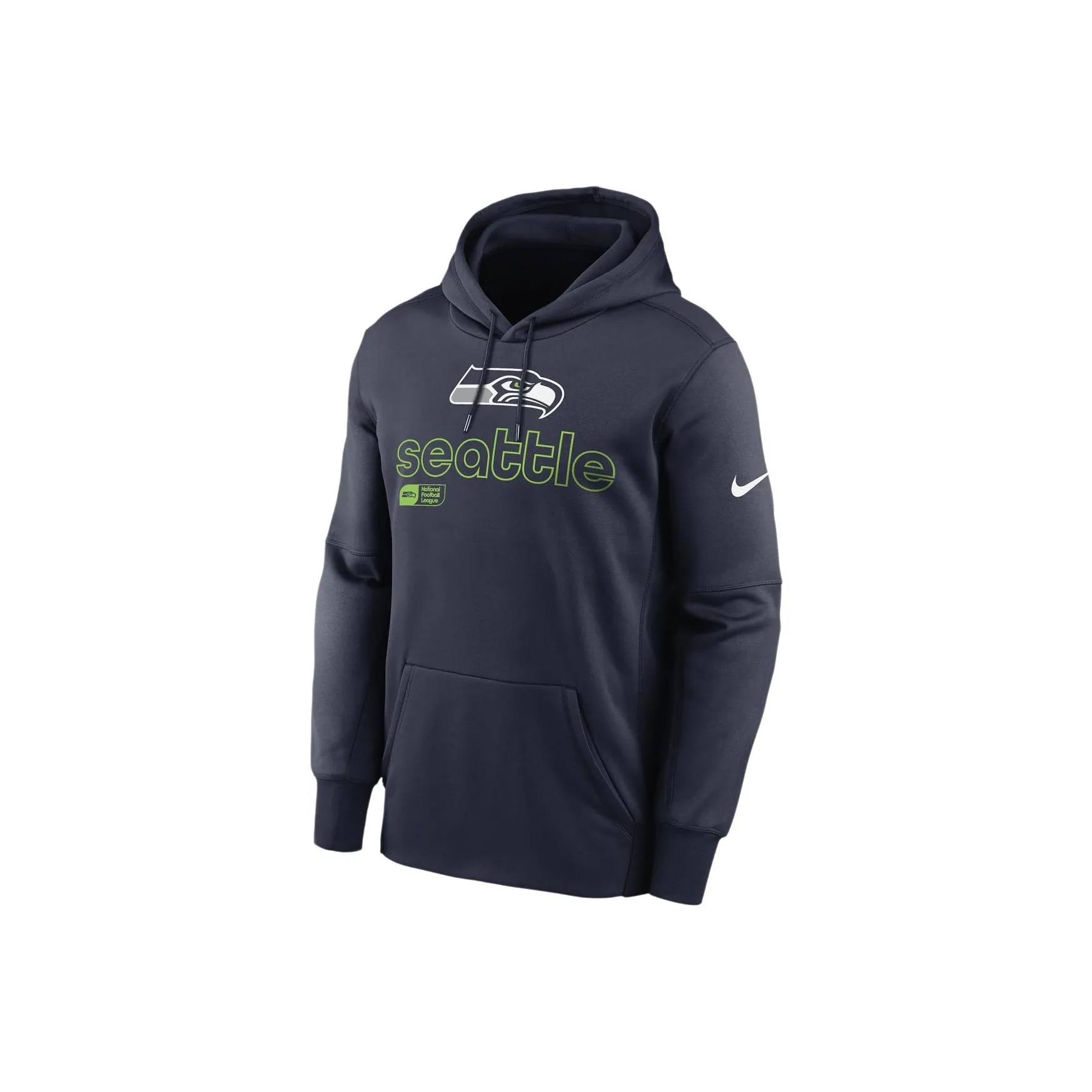 Nike Seattle Seahawks Men's Nike Therma Nfl Pullover Hoodie