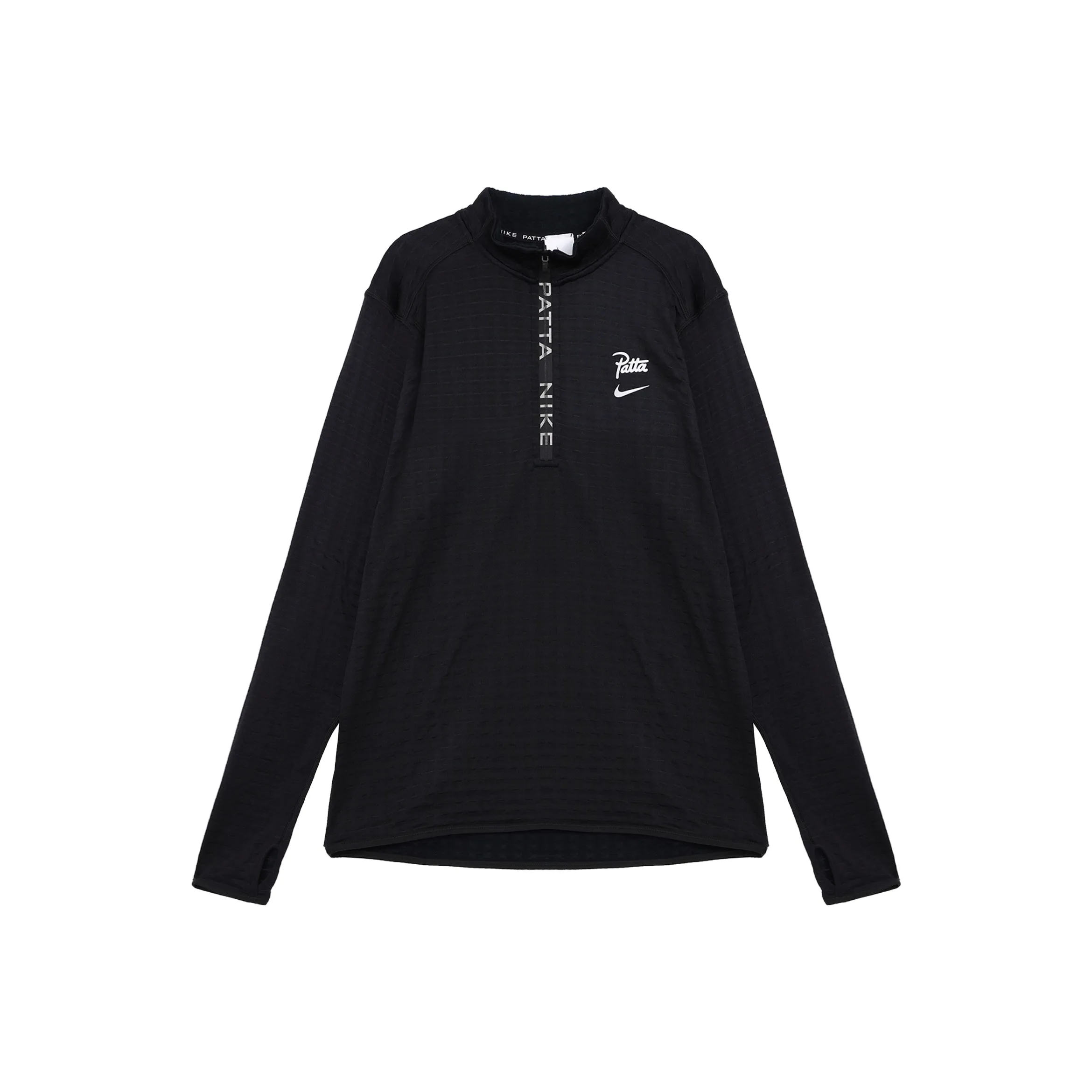 Nike x Patta Свитшот Азиатская версия Унисекс Черный